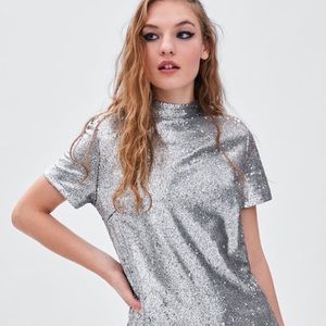 Zara Sequin Dress